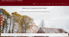 Desktop Screenshot of nezinscotfarm.com